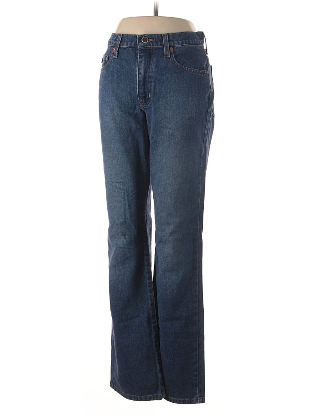 VTG 90 2000 Todd Oldham Jeans High Waisted y2k Flare Dark Wash Straight 28 Blue